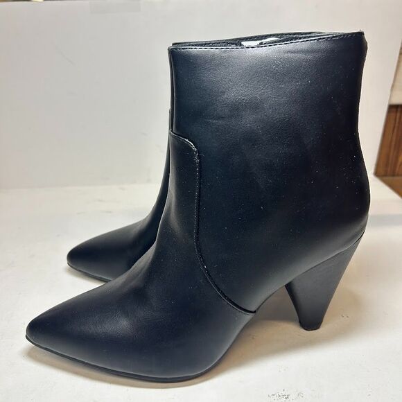 Good Choice Womens 9.5 M Black Pointed Toe High Heel Ankle Booties NIB ZV6 - Picture 5 of 6